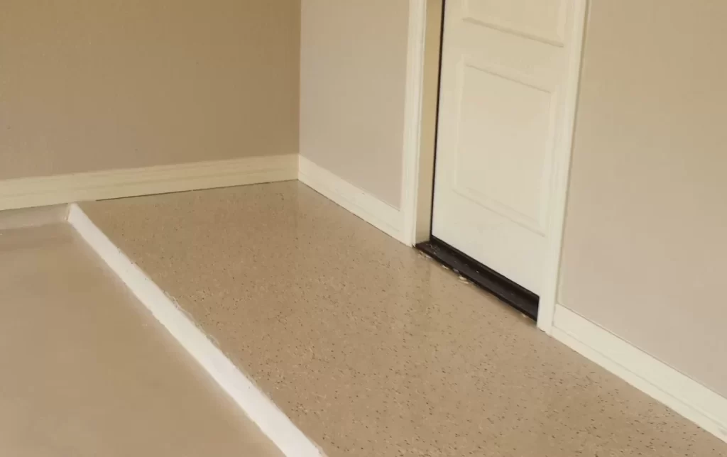 Freshly painted interior walls in Austin, TX home completed by professional painters